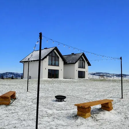 Widoki Na Gorce - Nowoczesne Z Sauna I Jacuzzi W Gorcach * Konina